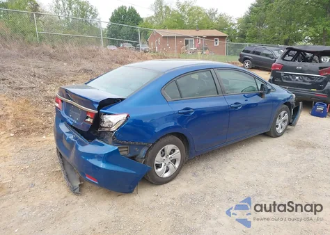 2015 Honda Civic Lx z USA, uszkodzony, nr VIN 19XFB2F55FE025351